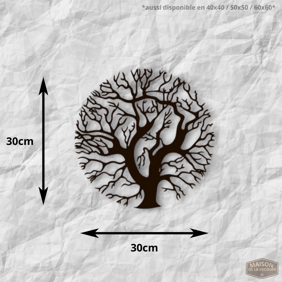 Décoration murale - Arbre circulaire